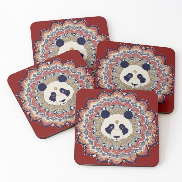 Item preview, Elegant Panda Floral Mandala designed and sold by Paolo-Bandal.