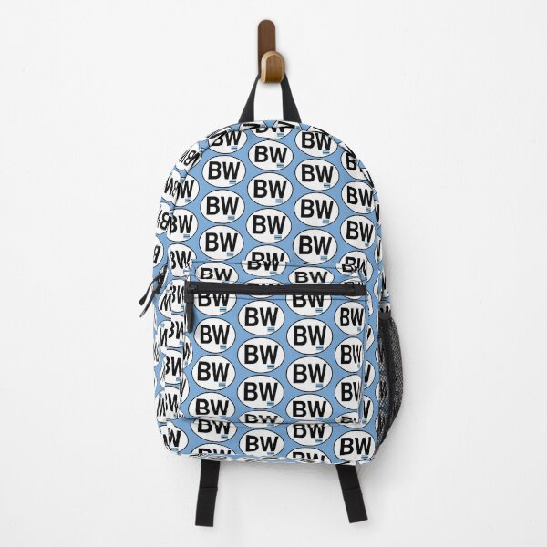 Item preview, Botswana BW Oval Country Code Sticker designed and sold by The Digital Compass.