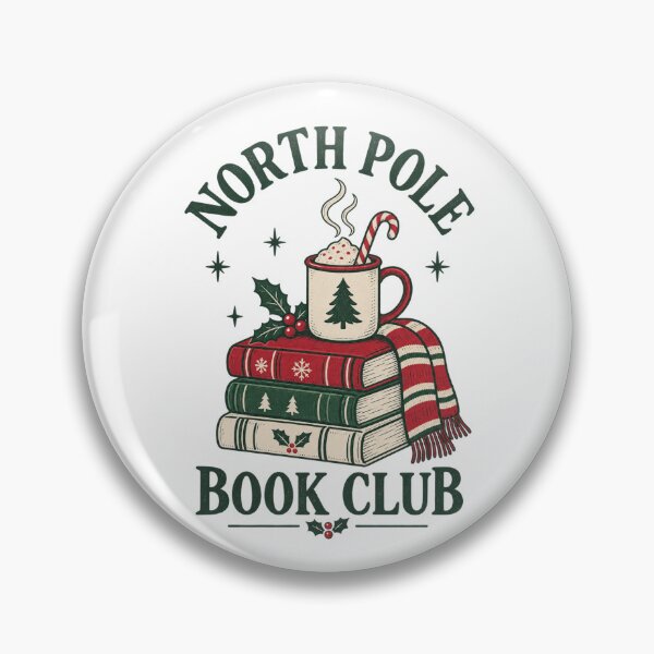 Item preview, North Pole Book Club designed and sold by CampAndCoast.