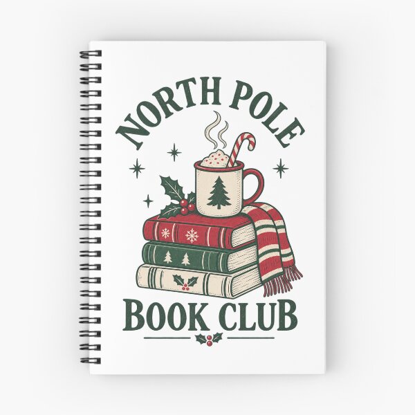 Item preview, North Pole Book Club designed and sold by CampAndCoast.