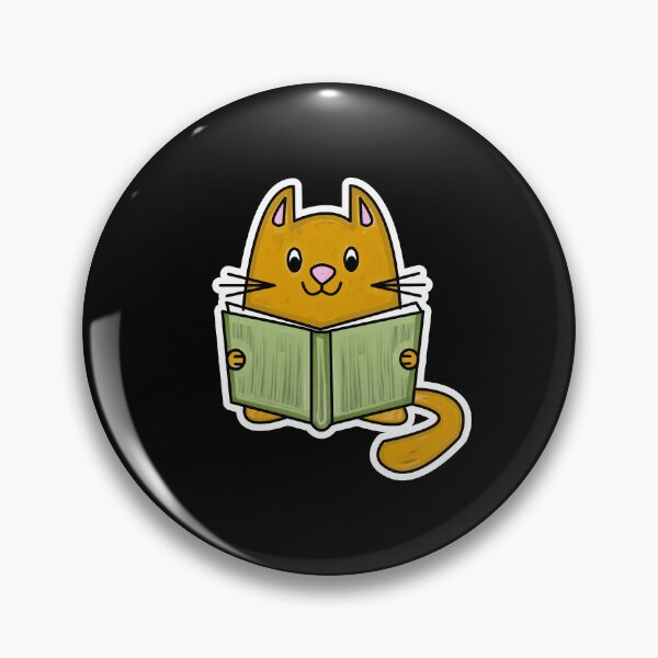 Item preview, cute cat reading - cozy and colors autumn designed and sold by CHIRONDesignerwannabe.