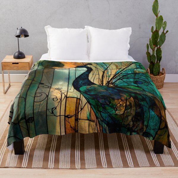Item preview, Nouvessence - Hidden Woman with Peacock in Art Nouveau style (9/44) designed and sold by sabantha.