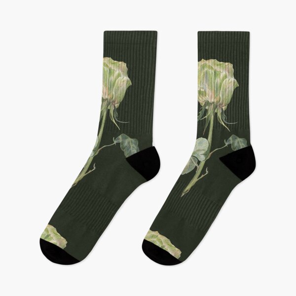 Item preview, Green Rose Colored Pencils Art designed and sold by Flowersforbear.