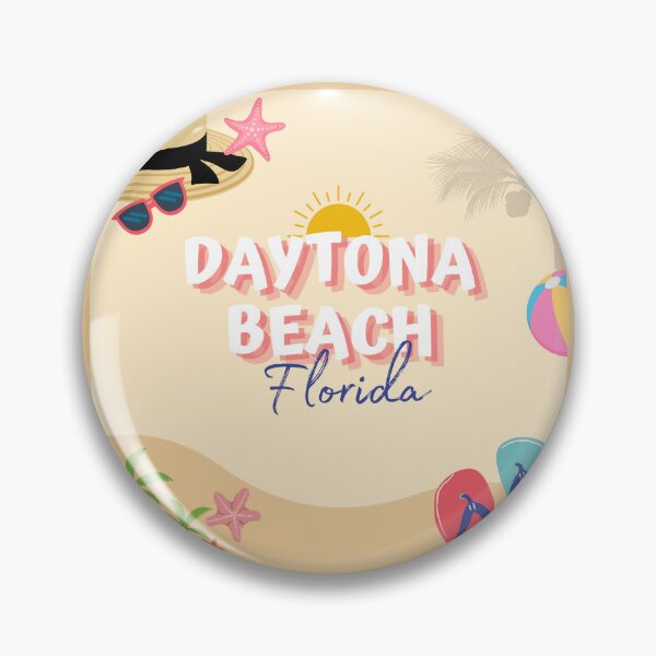 Item preview, Daytona Beach Florida Beach Art | Vacation Souvenir Design designed and sold by DonnaRaine.