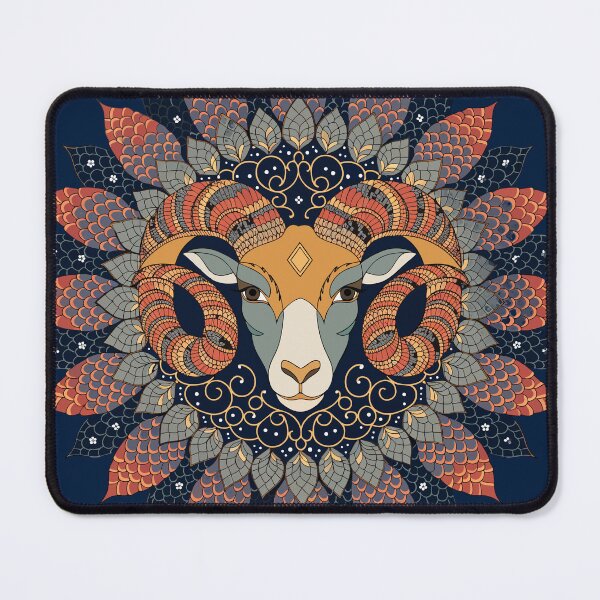Item preview, Majestic Ram Horn Mandala designed and sold by Paolo-Bandal.