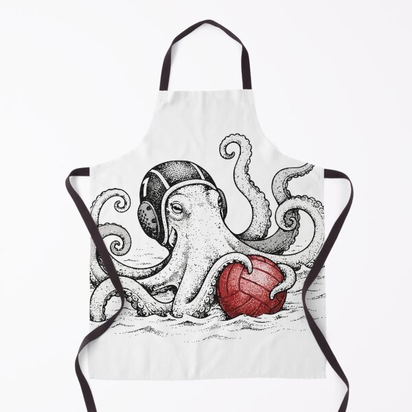 Item preview, Water Polo Octopus designed and sold by PixelCatalyst.