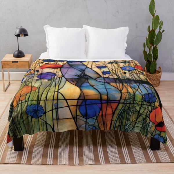 Item preview, Nouvessence - Hidden Woman in a Wildflower Meadow in Art Nouveau (11/44) designed and sold by sabantha.