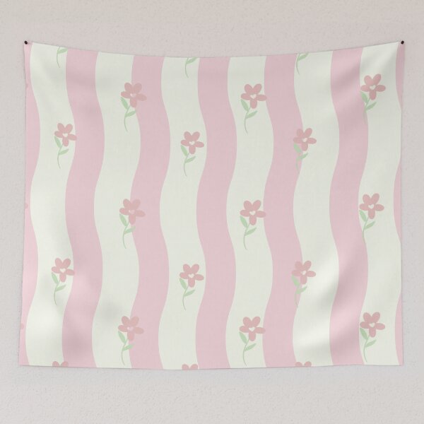 Item preview, cute pink flowers patterned designed and sold by HANI'SWORLD.