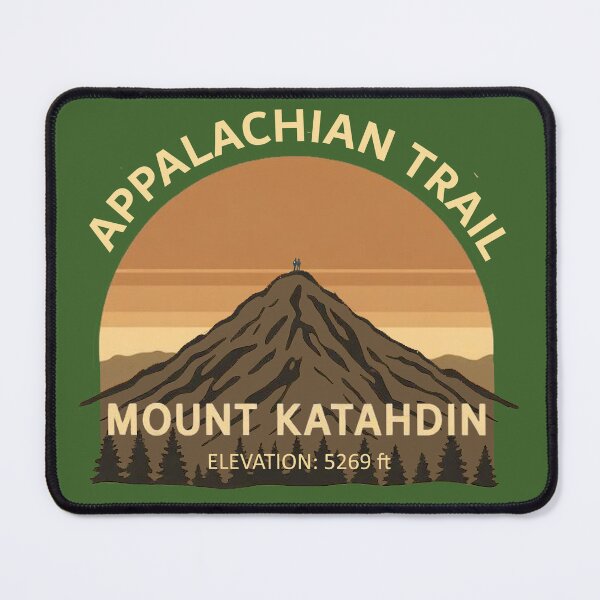 Item preview, Appalachian Trail - Mount Katahdin - Elevation 5269 ft designed and sold by Bethcentral Designs.