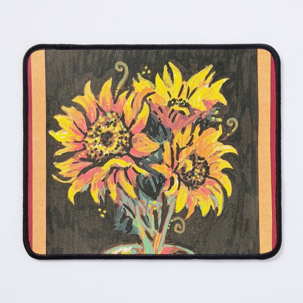 Item preview, “Sunflowers” marker drawing designed and sold by LauraJToal.