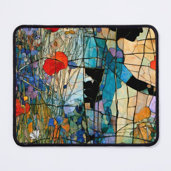Item preview, Nouvessence - Hidden Woman in a Wildflower Meadow in Art Nouveau (12/44) designed and sold by sabantha.