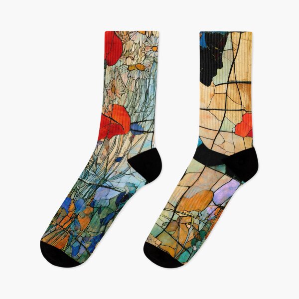 Item preview, Nouvessence - Hidden Woman in a Wildflower Meadow in Art Nouveau (12/44) designed and sold by sabantha.
