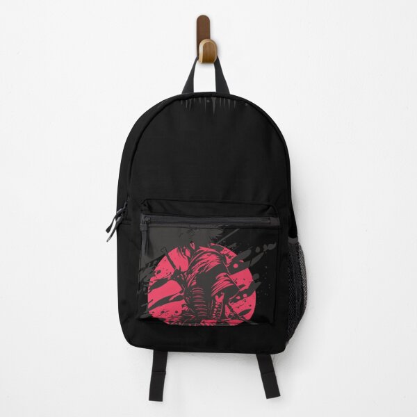 Item preview, Shadow Samurai under the Red Moon / Sekiro Shadow Silhouette Art designed and sold by Aisha Reda.