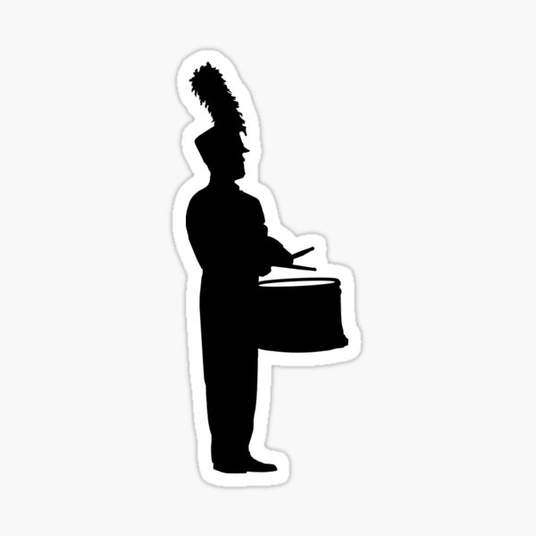 Aperçu de l'œuvre Batteur de caisse claire de fanfare, debout créée et vendue par Vistascribe.