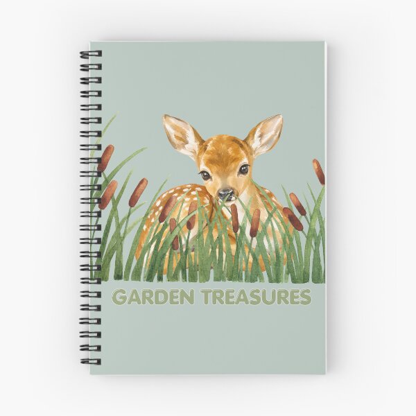 Item preview, Garden treasures Deer in seasonal grasses designed and sold by 247DesignStudio.
