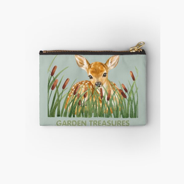 Item preview, Garden treasures Deer in seasonal grasses designed and sold by 247DesignStudio.