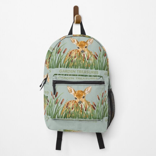 Item preview, Garden treasures Deer in seasonal grasses designed and sold by 247DesignStudio.