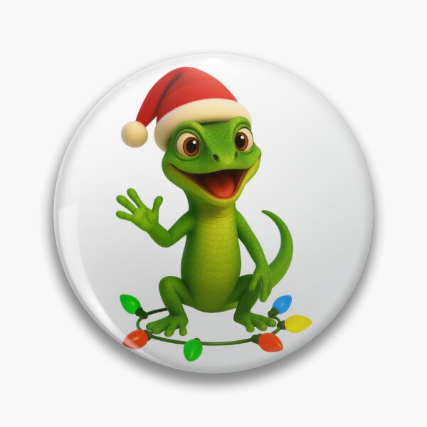 Item preview, Knight Anole Lizard Christmas Lights designed and sold by Sillytoe.