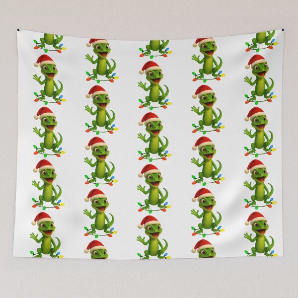 Item preview, Knight Anole Lizard Christmas Lights designed and sold by Sillytoe.