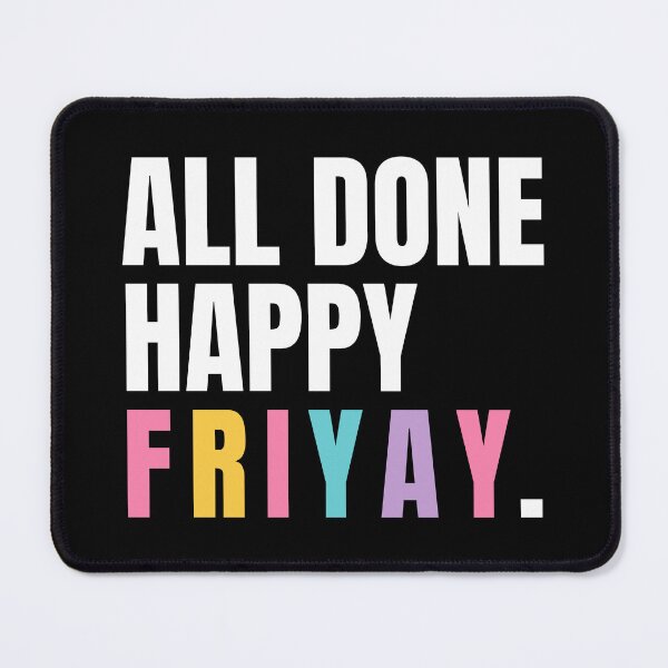 Item preview, All Done Happy Friyay – Sign Language ASL Teacher designed and sold by AnnSign.