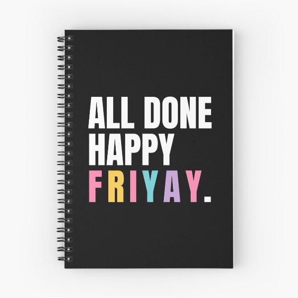 Item preview, All Done Happy Friyay – Sign Language ASL Teacher designed and sold by AnnSign.