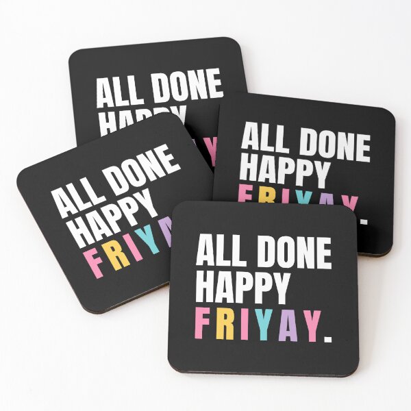 Item preview, All Done Happy Friyay – Sign Language ASL Teacher designed and sold by AnnSign.