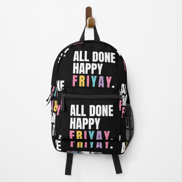 Item preview, All Done Happy Friyay – Sign Language ASL Teacher designed and sold by AnnSign.