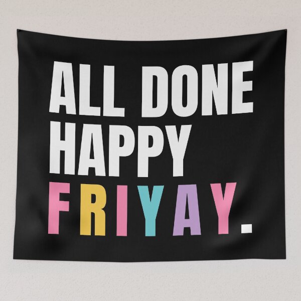 Item preview, All Done Happy Friyay – Sign Language ASL Teacher designed and sold by AnnSign.