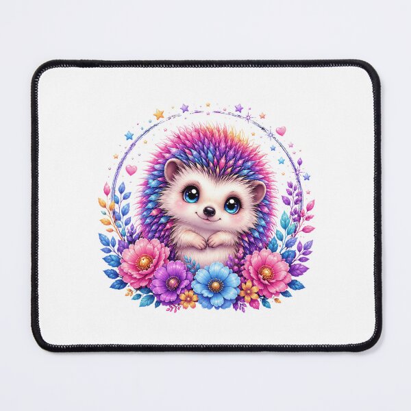 Item preview, Cute Rainbow Hedgehog with Colorful designed and sold by MySthore.