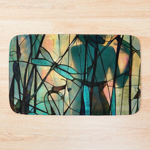 Item preview, Nouvessence - Hidden Woman with Dragonflies in Art Nouveau style (15/44) designed and sold by sabantha.