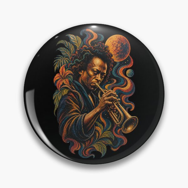 Item preview, Cosmic Jazz Vintage Art designed and sold by Ovnil.