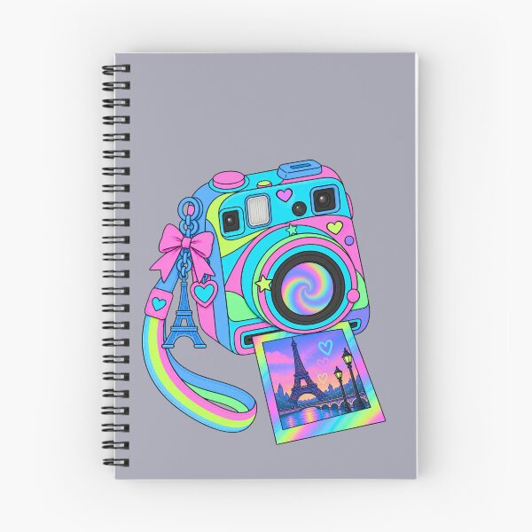 Item preview, Paris Snapshot – Colorful Retro Camera T-Shirt designed and sold by Aimetoi.