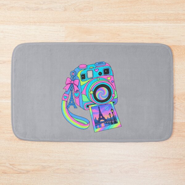 Item preview, Paris Snapshot – Colorful Retro Camera T-Shirt designed and sold by Aimetoi.