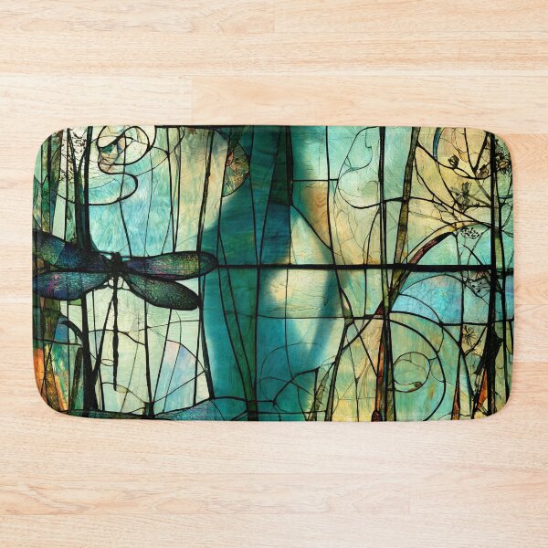 Item preview, Nouvessence - Hidden Woman with Dragonflies in Art Nouveau style (16/44) designed and sold by sabantha.