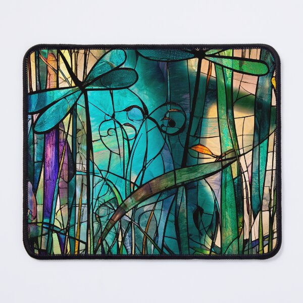 Item preview, Nouvessence - Hidden Woman with Dragonflies in Art Nouveau style (17/44) designed and sold by sabantha.