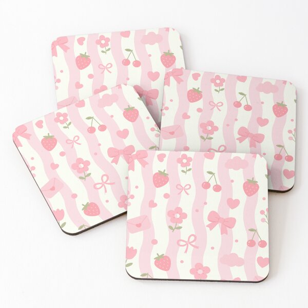 Item preview, cute pink kawaii pattern  designed and sold by HANI'SWORLD.