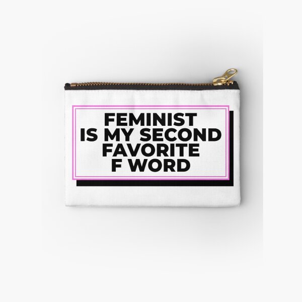 Item preview, Feminist is My Second Favorite F Word Retro designed and sold by Numair  Baig.