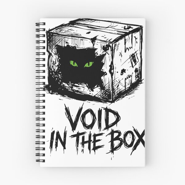 Item preview, Void in the Box - Grungy Black Cat designed and sold by imaginariun.
