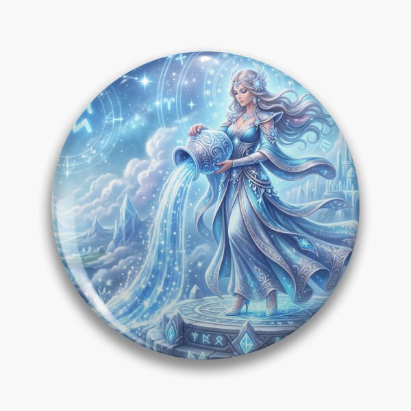 Item preview, Aquarius sign designed and sold by cutegiftcore.