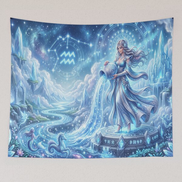 Item preview, Aquarius sign designed and sold by cutegiftcore.
