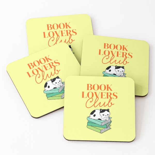 Item preview, Book Lovers Club Cute Cat Reader Aesthetic designed and sold by creativerooney.
