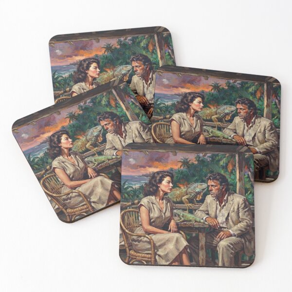 Item preview, The Night of the Iguana Fine Art Tribute designed and sold by Art's Diner.