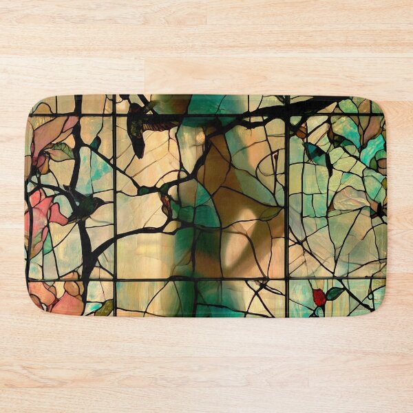 Item preview, Nouvessence - Hidden Woman with Hummingbirds and Magnolias in Art Nouveau (18/44) designed and sold by sabantha.