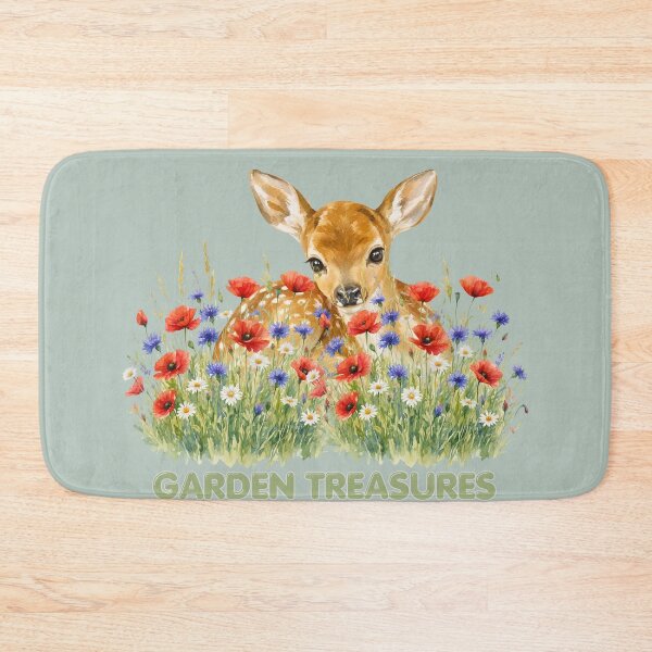 Item preview, Garden treasures Deer designed and sold by 247DesignStudio.