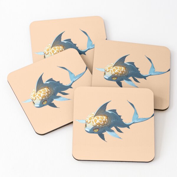 Item preview, Brain Coral Fantasy Fish Illustration – Vibrant Ocean Creature Art designed and sold by BLUESKY11a.