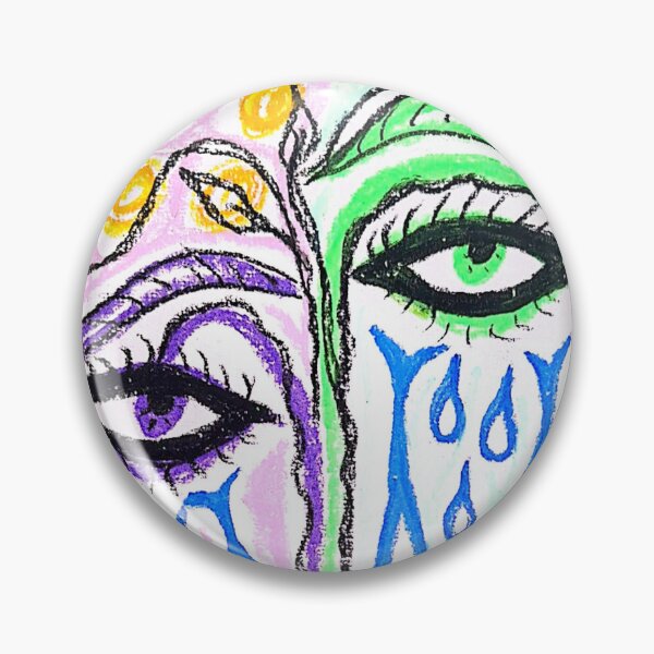 Item preview, Abstract Facial Expression Oil Painting designed and sold by Elephant's12.