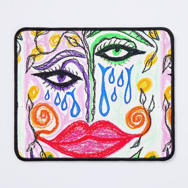 Item preview, Abstract Facial Expression Oil Painting designed and sold by Elephant's12.