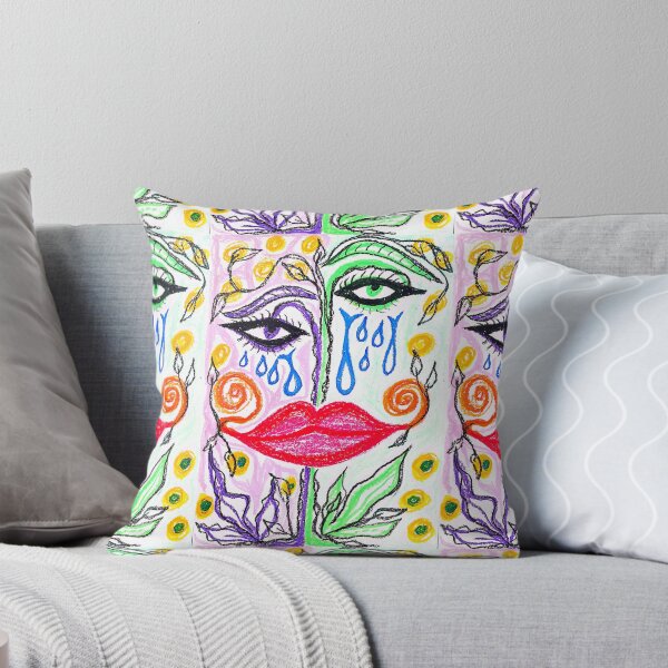 Item preview, Abstract Facial Expression Oil Painting designed and sold by Elephant's12.
