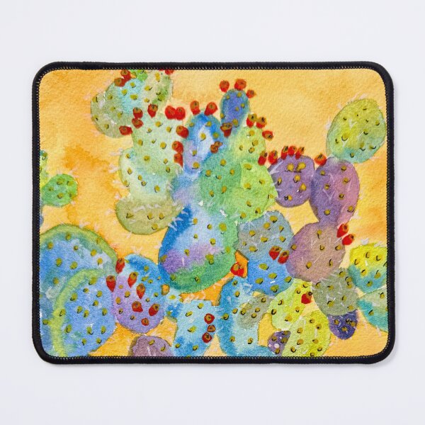 Item preview, Abstract Cactus Plants in Vivid Watercolour designed and sold by LakeArtWorks.