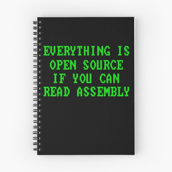 Aperçu de l'œuvre Programmeur assembleur open source Codeur Tech créée et vendue par Nadey.